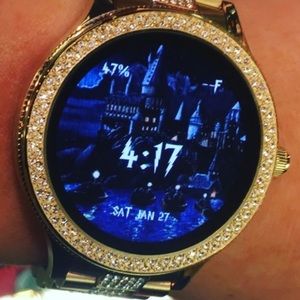Gold gen 3 fossil smartwatch